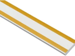 Wandleiste selbstklebend 9 x 43 mm Länge 2,5 m Weiß