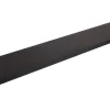 Wandregal Carlton 120 cm x 24 cm x 3,8 cm Schwarz