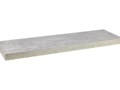Wandregal Carlton 80 cm x 24 cm x 3,8 cm Beton