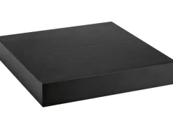 Wandregal Carlton 24 cm x 24 cm x 3,8 cm Schwarz