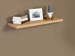 Wandregal Carlton Eiche Hell 79,5 cm x 23,5 cm x 3,8 cm