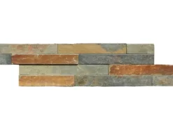 Wandverblender Schiefer Multicolor 40 cm x 10 cm - 0,432 m²