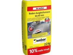 Weber Boden-Ausgleichsmasse bis 60 mm 22 kg