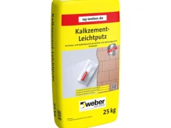 Weber Kalkzement-Leichtputz 25 kg
