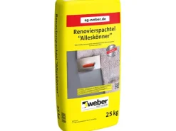 Weber Renovierspachtel Alleskönner Filzputz/Feinputz 25 kg