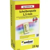 Weber Scheibenputz Weiß 1,5 mm Körnung 25 kg