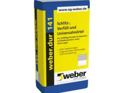 weber.dur 141 Schlitz-, Verfüll- und Universalmörtel 20 kg