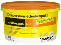 weber.pas 431 Aquabalance Dispersions-Scheibenputz 2 mm 25 kg