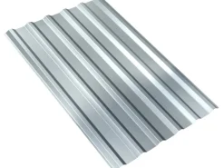 Weckman Stahltrapezblech Verzinkt 1250 mm x 776 mm Stärke 0,35 mm Aluminium-Zink