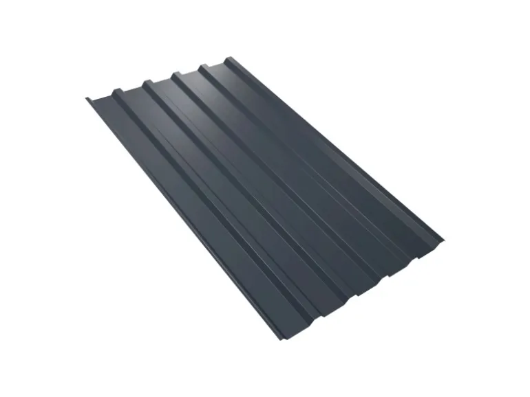 Weckman Trapezblech W35 Stahl Antikondensvlies 6.400 x 1.070 x 0,5 mm Anthrazit