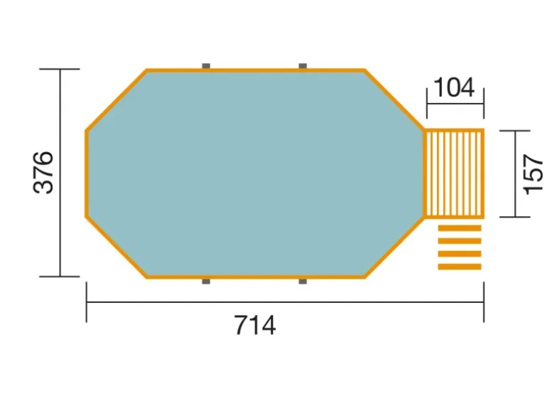 Weka Massivholzpool 594 Sparset