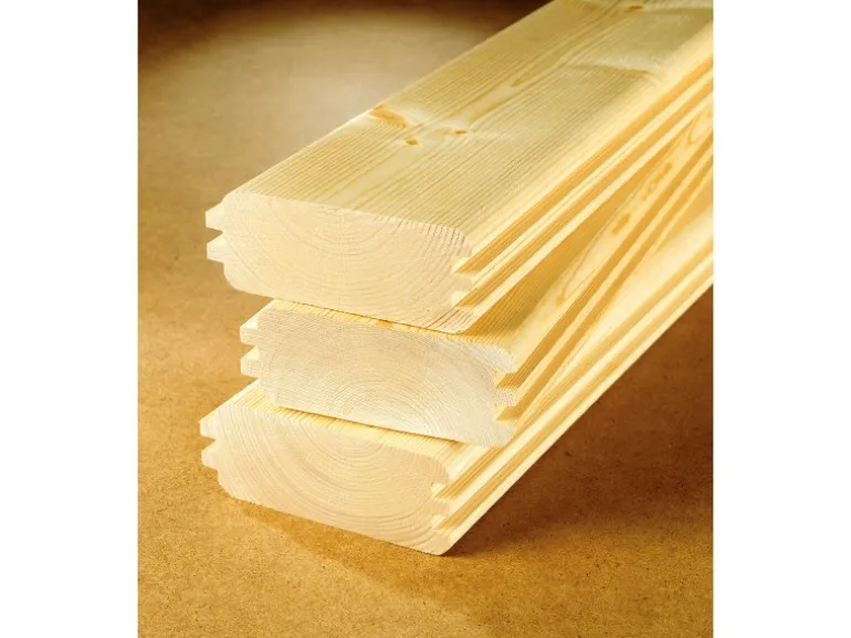 Weka Saunahaus Farsund Vorraum bodentiefem Fenster Natur