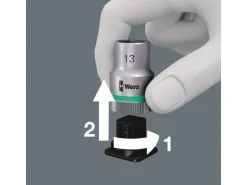 Wera Zyklop Knarrensatz 8100 SB 8 Umschalthebel metrisch 9 mm (3/8