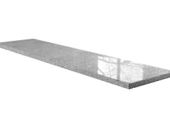 Wigasil Fensterbank mit Wasserrille Naturstein 275 cm x 20 cm x 2 cm Grau