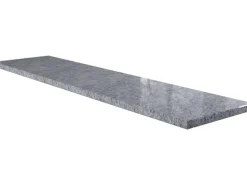Wigasil Fensterbank Naturstein Sino mit Wasserrille 275 cm x 40 cm x 2 cm Grau