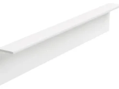 Winkelprofil 40 x 20 mm Nutzlänge 147,5 cm Weiß
