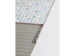 Winkelprofil Edelstahl Poliert 12 mm x 22 mm x 1000 mm