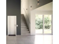 Wohnungseingangstür CPL Weiß ähnl. RAL 9010 (GL223) 98,5 cm x 198,5 cm Re