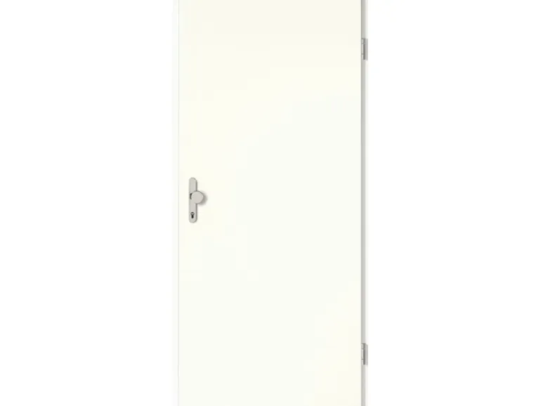 Wohnungseingangstür CPL Weiß ähnl. RAL 9010 (GL223) 86x211 cm R