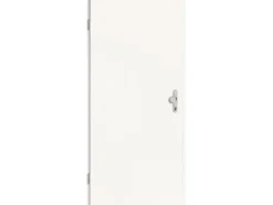 Wohnungseingangstür CPL Weiß ähnl. RAL 9010 (GL223) 98,5 cm x 198,5 cm Li