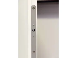 Wohnungseingangstür KK3 Sonder CPL Weiß ähnl. RAL9016 (GL222) 86,0x198,5 cm Re