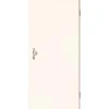 Wohnungseingangstür Klimaklasse 3 CPL Weiß ähnl. RAL9010 (GL223) 98,5x198,5 cm R