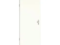 Wohnungseingangstür Klimaklasse 3 CPL Weiß ähnl. RAL9016 (GL222) 98,5x211 cm L