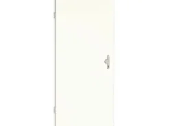 Wohnungseingangstür Klimaklasse 3 CPL Weiß ähnl. RAL9016 (GL222) 98,5x198,5 cm L