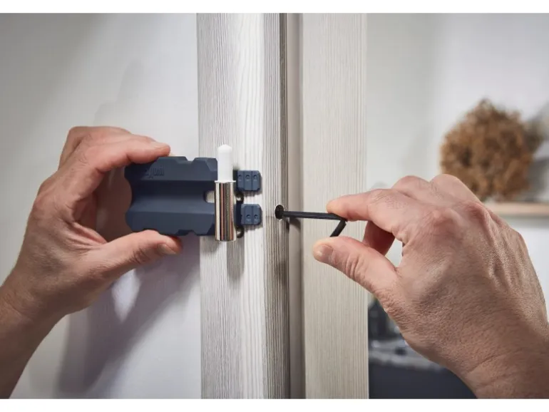 wolfcraft Türblatt-Montage-Set 3-teilig