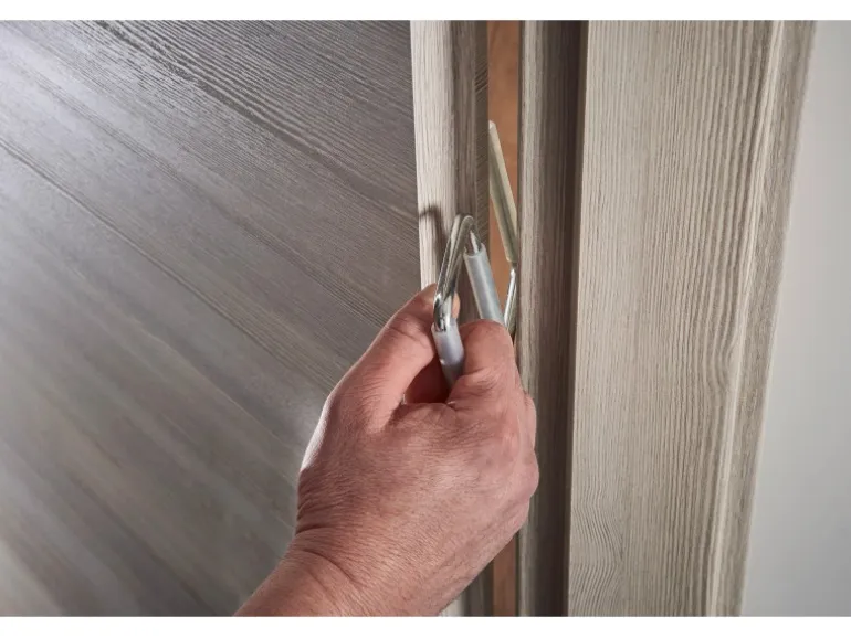 wolfcraft Türblatt-Montage-Set 3-teilig