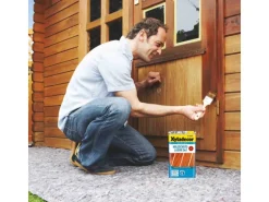 Xyladecor Holzschutz-Lasur 2in1 Grau matt 4 l