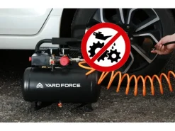 Yard Force Leisekompressor EX ARC06 max. 8 Bar Betriebsdruck 550 W