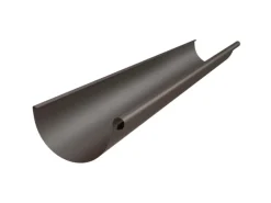 Zambelli Dachrinne Halbrund 2m 250/8 teilig Zink Kupferbraun