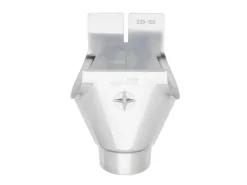 Zambelli Einhangstutzen Halbrund DN80 280/7 teilig Verzinkt Silber