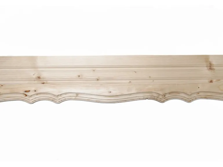 Zierblende mit Zierfase Fichte 2500 mm x 190 mm x 18 mm