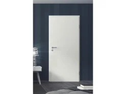 Zimmertür CPL Arctic Weiß ähnl. RAL 9016 (GL222) 73,5 cm x 211 cm Anschlag R