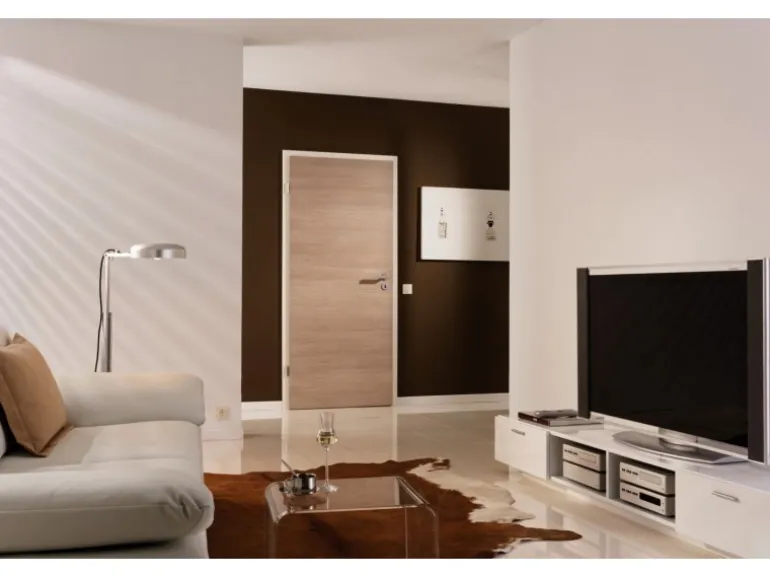 Zimmertür CPL Cappuccino Holznachb. (GLQ11) 86 x 198,5 cm Anschlag L