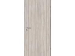 Zimmertür CPL Eiche Silber Nachb. (GLN38) 61 cm x 198,5 cm Anschlag R