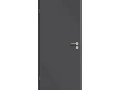 Zimmertür CPL GL416 Titangrau 61 cm x 198,5 cm Anschlag L