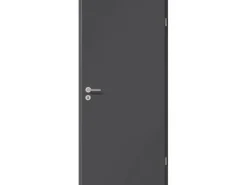 Zimmertür CPL GL416 Titangrau 98,5 cm x 198,5 cm Anschlag R