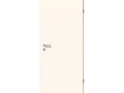 Zimmertür CPL Weiß ähnl. RAL 9010 (GL223) 98,5 cm x 198,5 cm Anschlag R