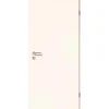 Zimmertür CPL Weiß ähnl. RAL 9010 (GL223) 73,5 cm x 211,0 cm Anschlag R