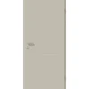 Zimmertür CPL-Folie Seidengrau 86 cm x 198,5 cm Anschlag L