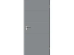 Zimmertür GLN 747 Staubgrau 98,5 cm x 198,5 cm Anschlag R