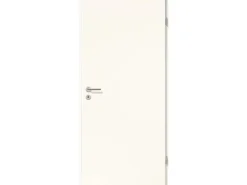 Zimmertür Modell Brillant Smart Weiß lackiert ähnl. RAL 9016 98,5x198,5 cm Links