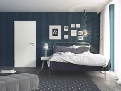 Zimmertür Modell Brillant Smart Weiß lackiert ähnl. RAL 9016 61 x 198,5 cm Links