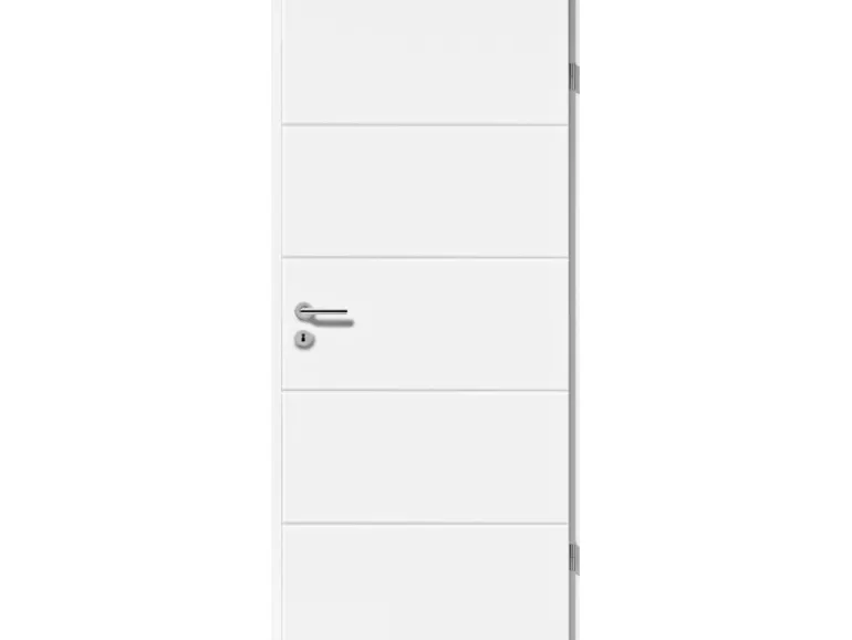 Zimmertür Straight Line 5505 ähnl. RAL 9010 (GA24) 98,5 cm x 211 cm Rechts