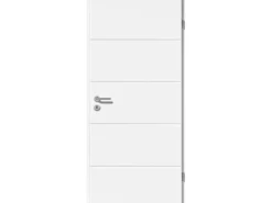 Zimmertür Straight Line 5505 ähnl. RAL 9010 (GA24) Wabe 73,5 x 198,5 cm Rechts