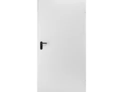 ZK-Tür-Element mit Eckzarge Weiß 750 mm x 1875 mm x 55 mm DIN Links