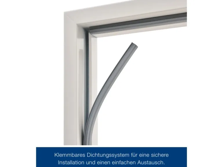 ZK-Tür-Element mit Eckzarge Weiß 1000 mm x 1875 mm x 55 mm DIN Rechts